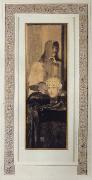 Fernand Khnopff, White Black and Gold